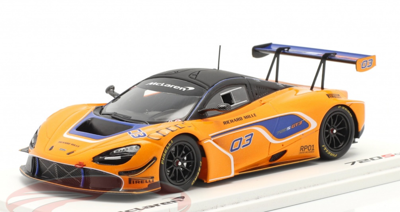 1/43 Spark 2019 McLaren 720S GT3 #03 Car Model