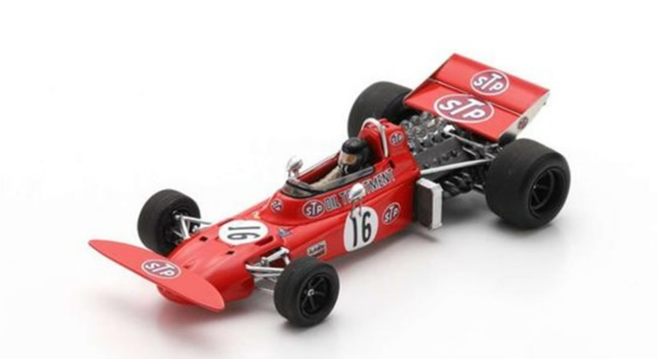 1/43 Spark 1971 Andrea de Adamich March 711 #16 German GP Formula 1 Car Model