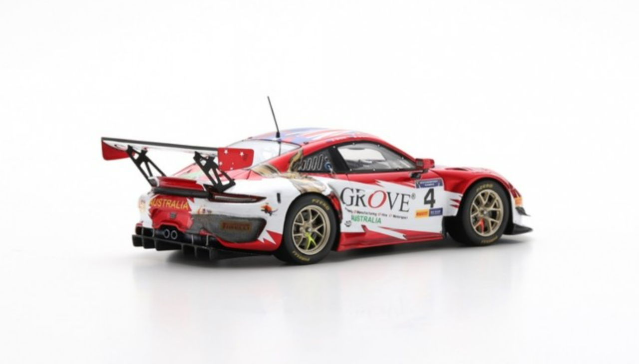 1/43 Spark 2019 Porsche 911 GT3 R #4 3rd FIA Motorsport Games 