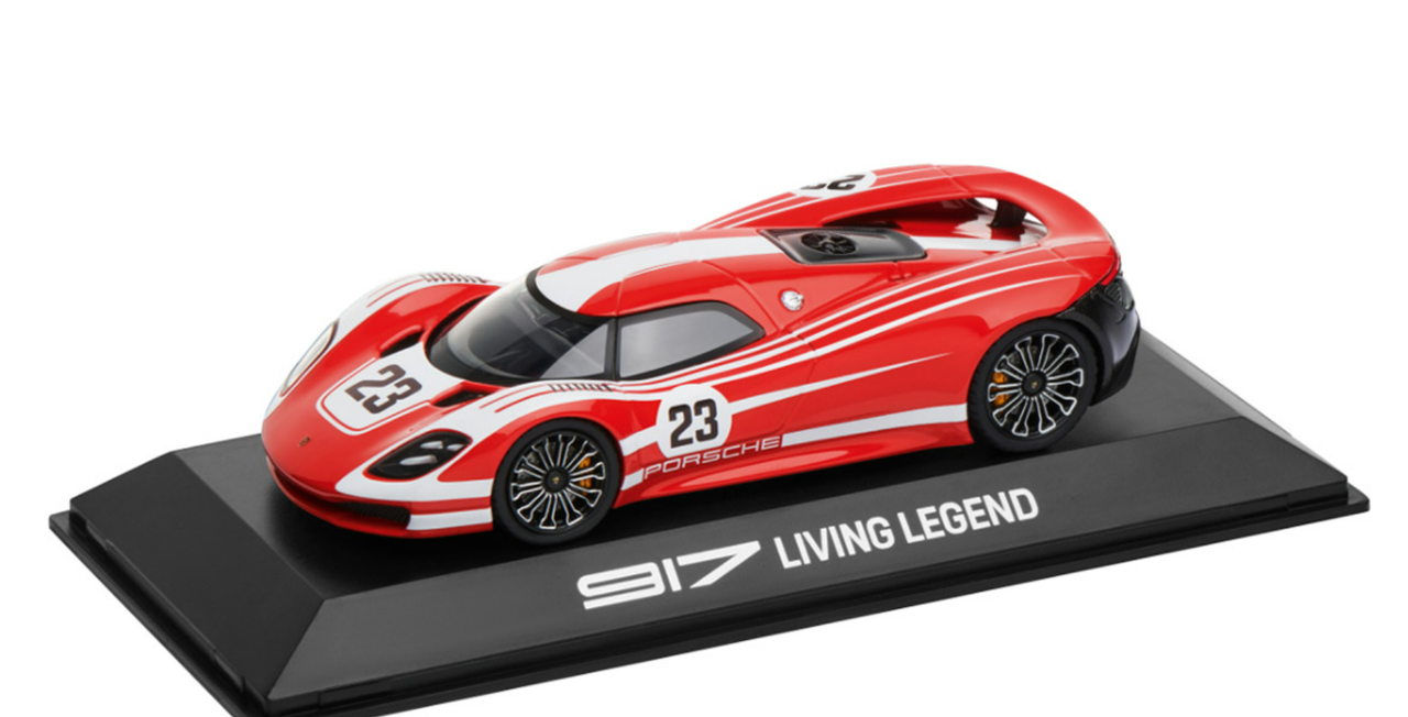 1/43 Dealer Edition Porsche 917 Living Legend Concept Car #23 (Red & White) Car Model