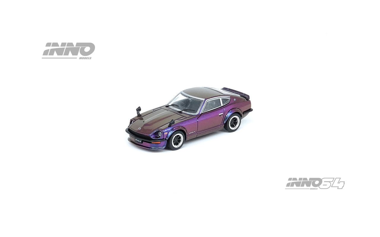 1/64 INNO64 Nissan Fairlady Z (S30) Midnight Purple II Hong Kong Ani-Com & Games 2022 Event Edtion Diecast Car Model