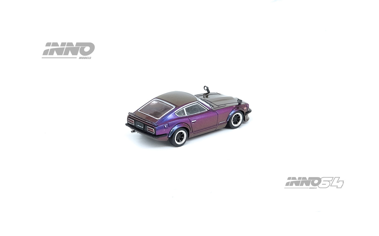 1/64 INNO64 Nissan Fairlady Z (S30) Midnight Purple II Hong Kong Ani-Com & Games 2022 Event Edtion Diecast Car Model