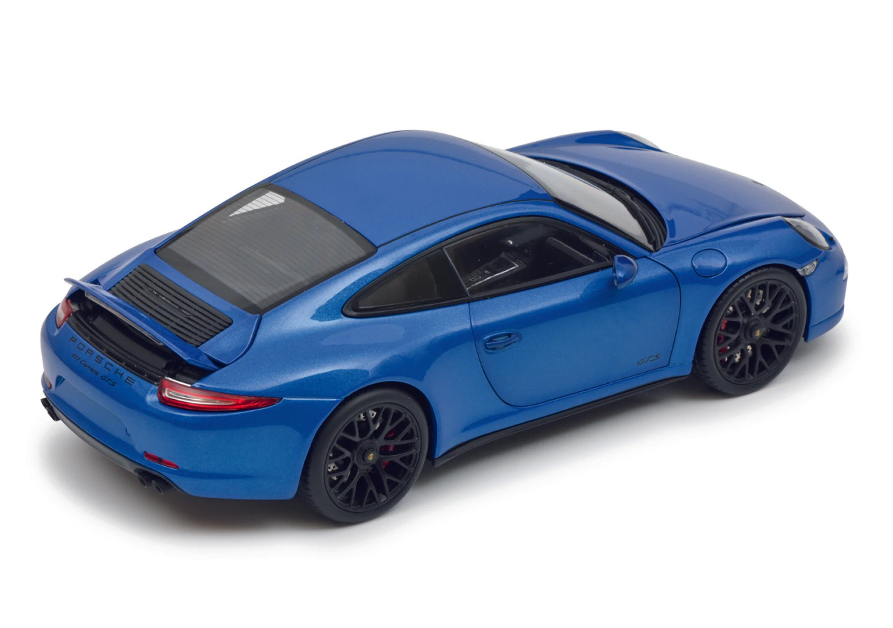 Schuco  Porsche   Carrera GTS Coupe Blue Metallic  Diecast Car Model