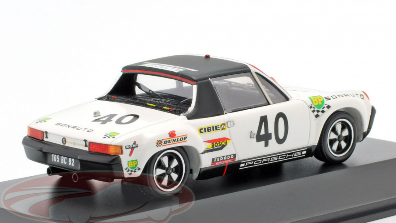 1/43 Dealer Edition 1970 Porsche 914/6 GT #40 24h LeMans Sonauto Claude Ballot-Lena, Guy Chasseuil Car Model