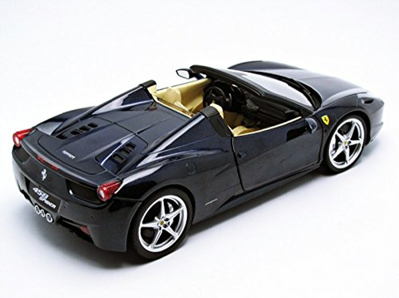 1/18 Hot Wheels Hotwheels Ferrari 458 Italia Spider (Blue) Diecast