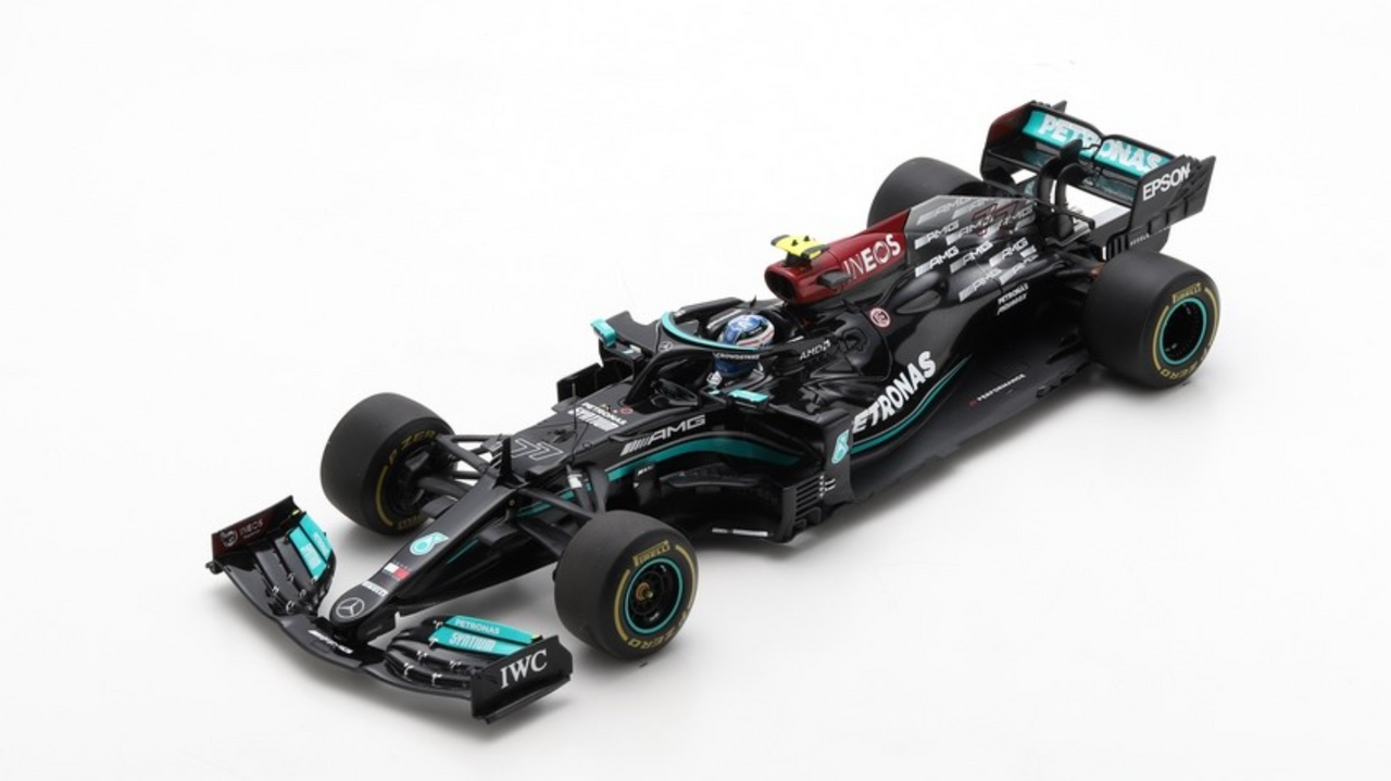 Spark 2021 F1 Mercedes AMG Bottas トルコGP 1/18 Spark Mercedes-AMG Petronas Formula One Team No.77 W12