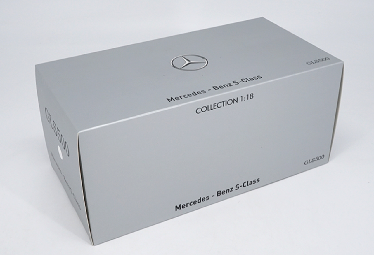 1/18 Dealer Edition Mercedes-Benz MB GL-Class GL-Klasse GL500 2nd Generation (X166; 2013-2019) (Silver) Diecast Car Model