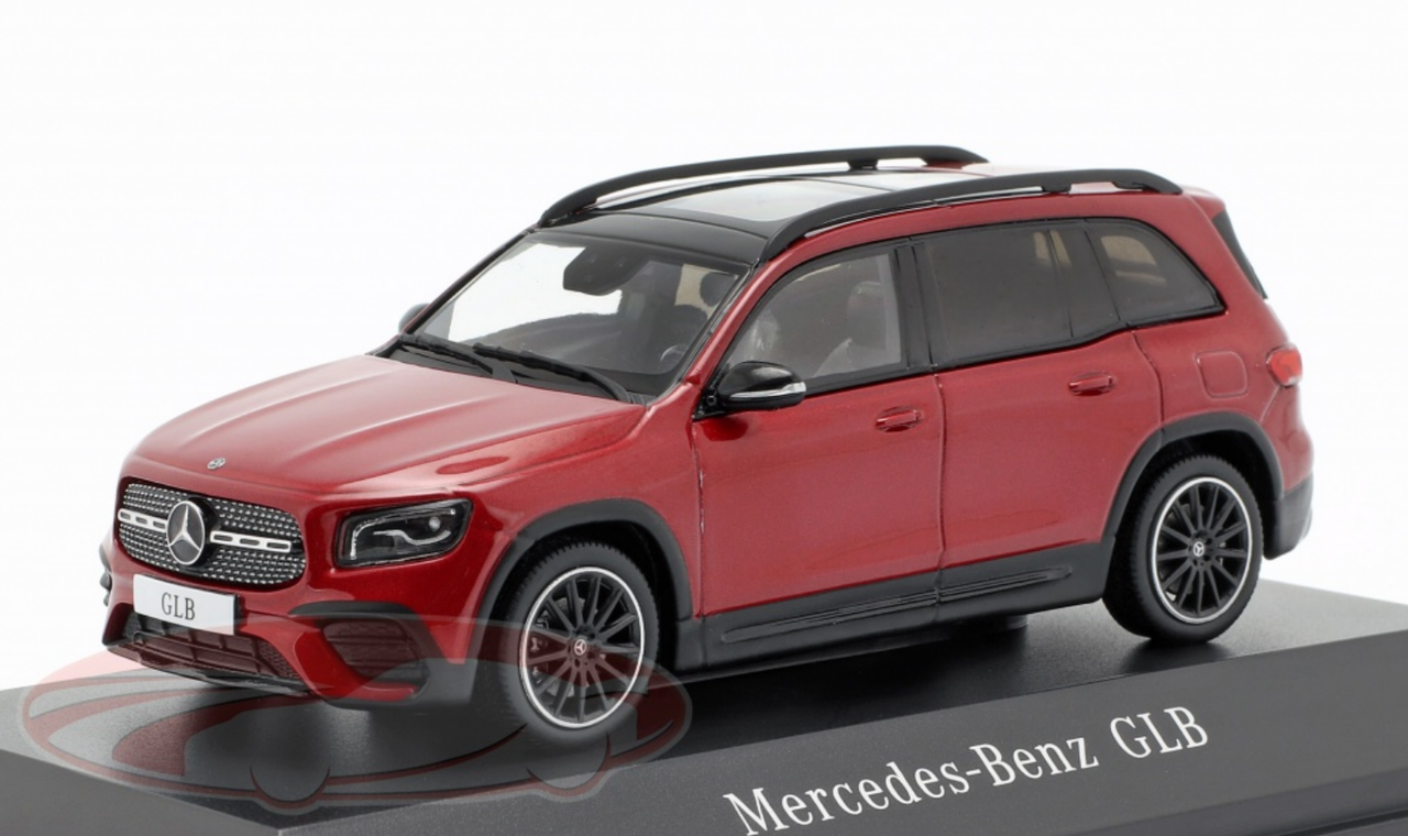 1/43 Dealer Edition 2019 Mercedes-Benz GLB (X247) (Designo Patagonia Bright Red) Car Model