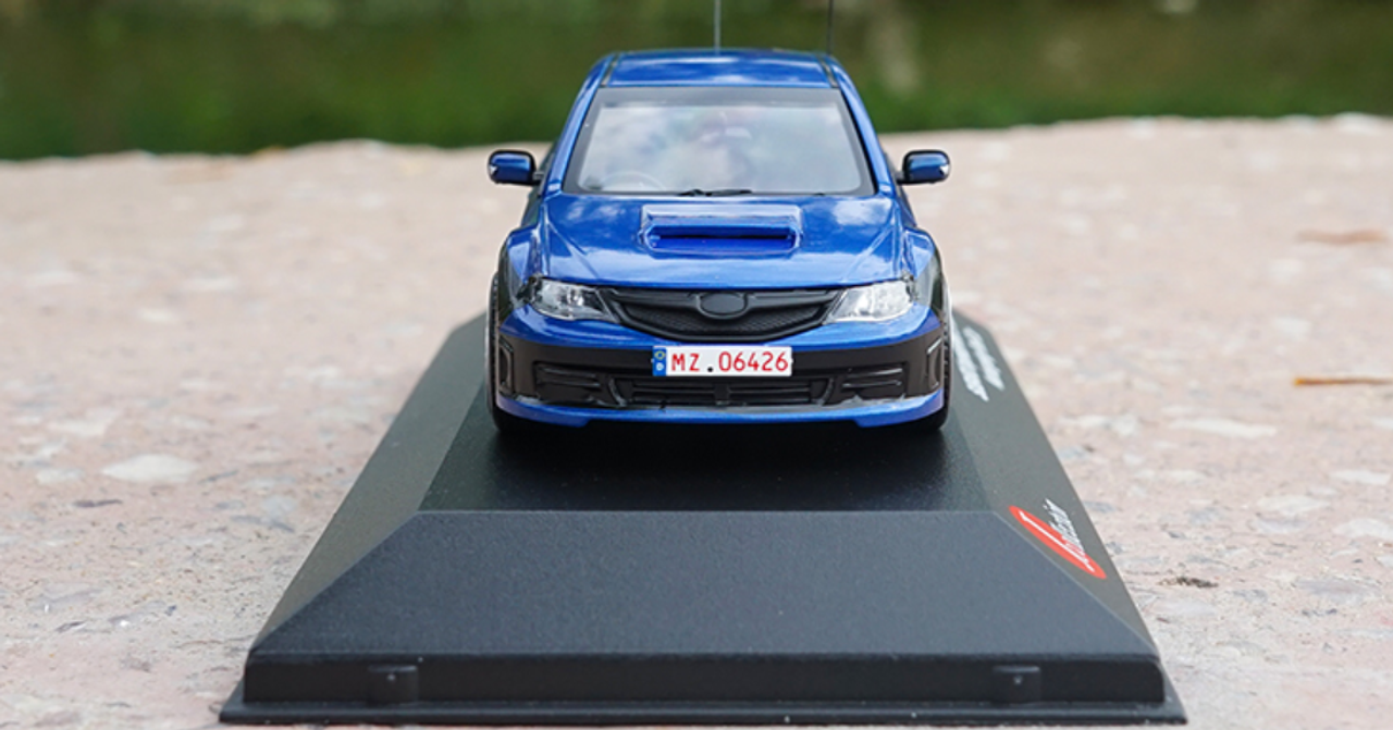 1/43 J-Collection JCollection Subaru WRX Impreza WRX STI (Blue) Diecast Car Model