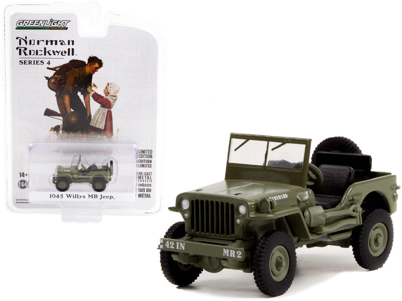 1945 Willys MB Jeep Matt Green 