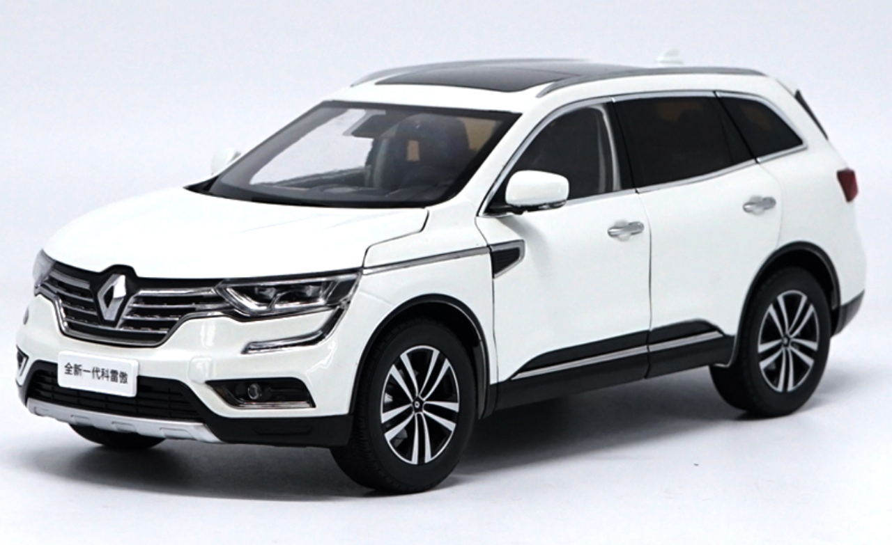 1/18 Dealer Edition Renault Koleos (White) Diecast Car Model