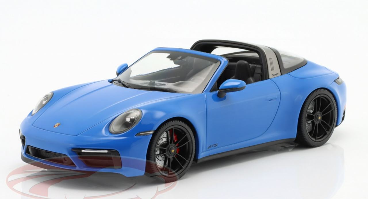 1/18 Minichamps 2021 Porsche 911 (992) Targa 4 GTS (Shark Blue) Diecast ...