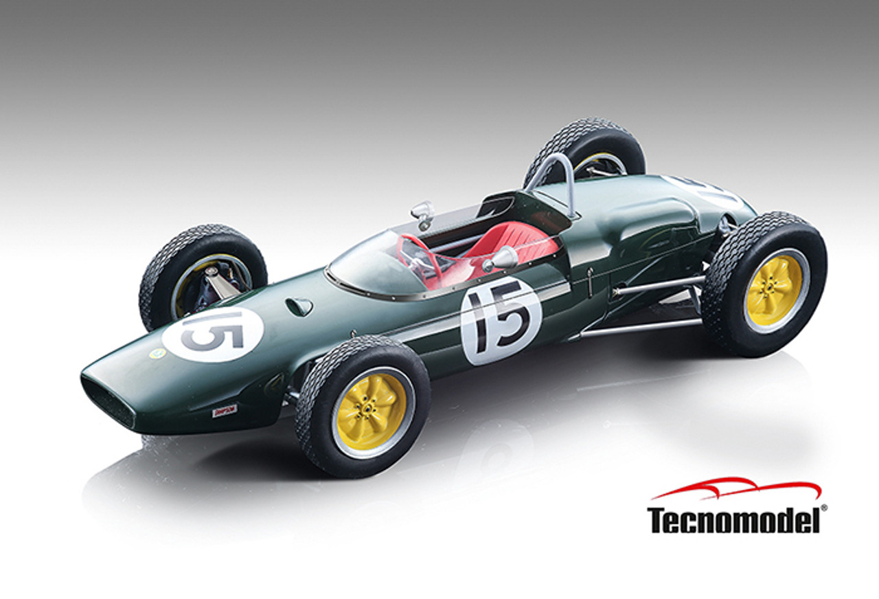 1/18 Tecnomodel 1961 Innes Ireland Lotus 21 #15 Winner United States GP Formula 1 Car Model