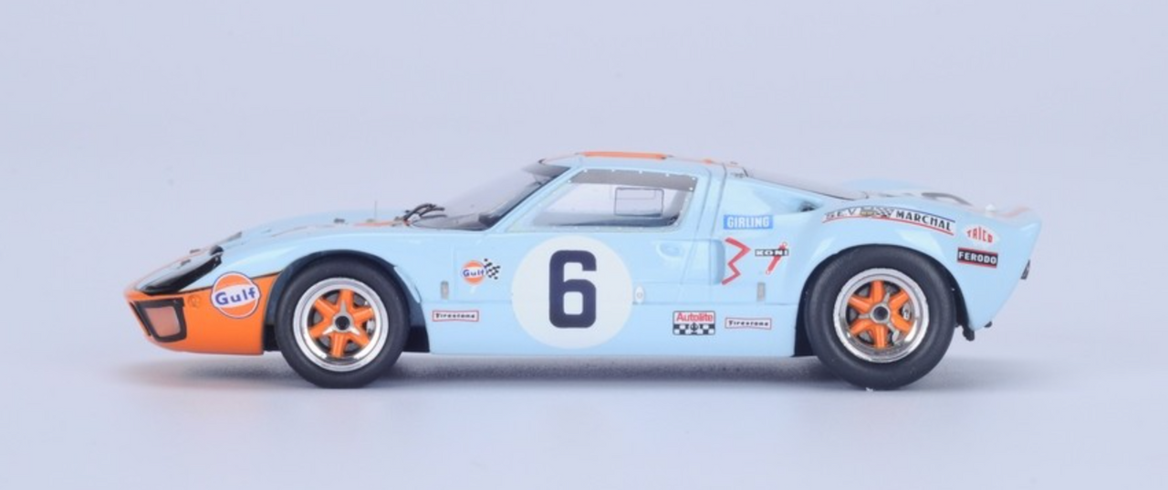 1/43 Spark Ford GT 40 No.6 Winner 24H Le Mans 1969  J. Ickx - J. Oliver Car Model