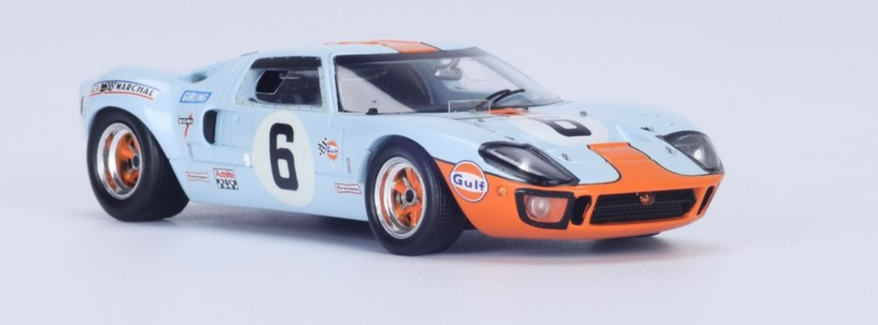 1/43 Spark Ford GT 40 No.6 Winner 24H Le Mans 1969  J. Ickx - J. Oliver Car Model