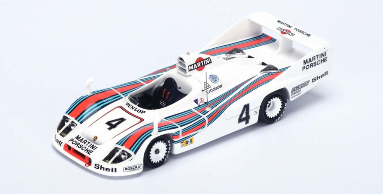 Diecast model cars Porsche 936 1977 1/18 Spark No.4 Martini Racing System Martini 24h Le Mans 1977 J.Ickx/J.Barth/H.Haywood