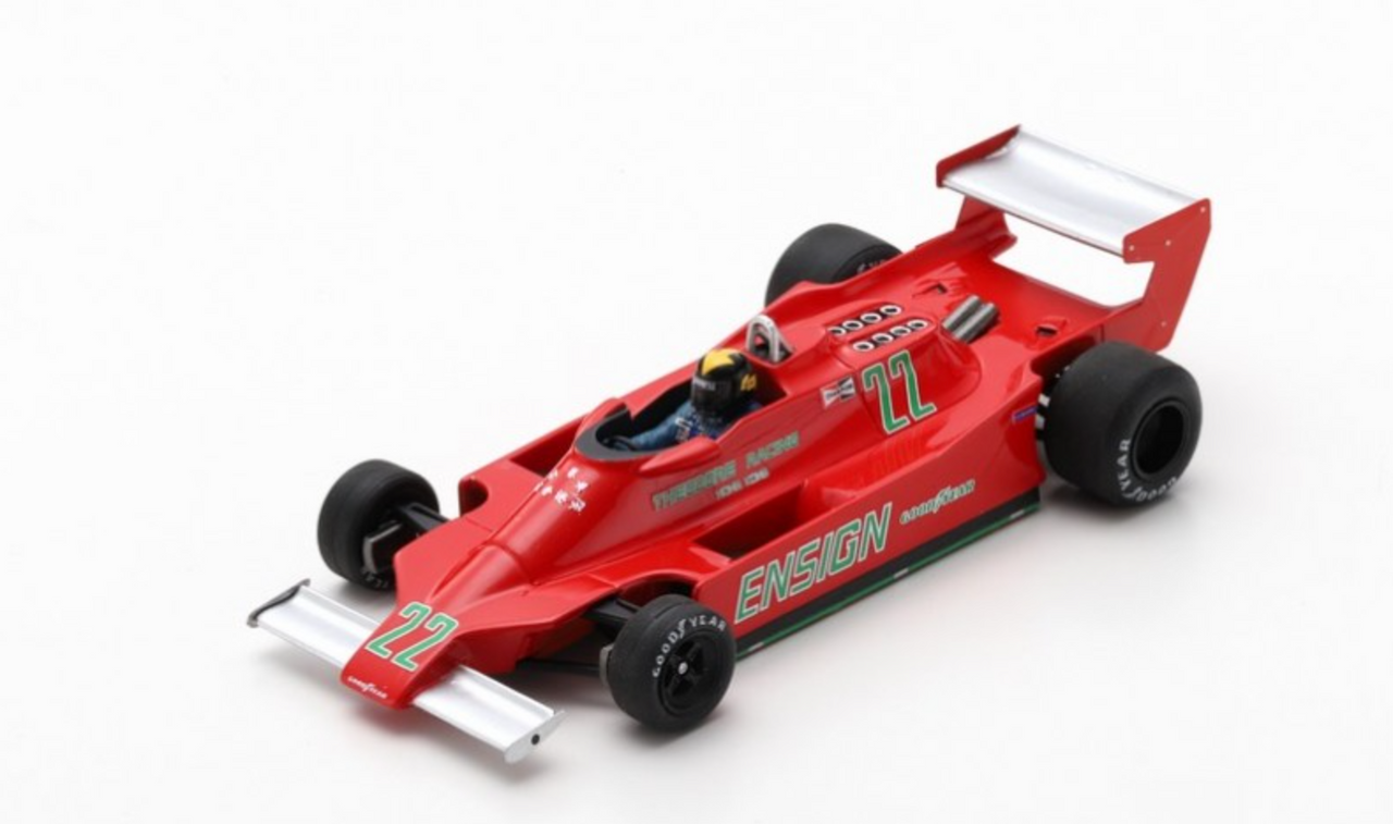 Spark 1/43 - Ensign N179 #22 - Derek Daly - Long Beach GP 1979 (miniature Occasion)