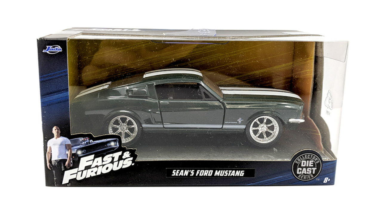 1/32 Jada Sean’s 1967 Ford Mustang The Fast & Furious Diecast Car Model