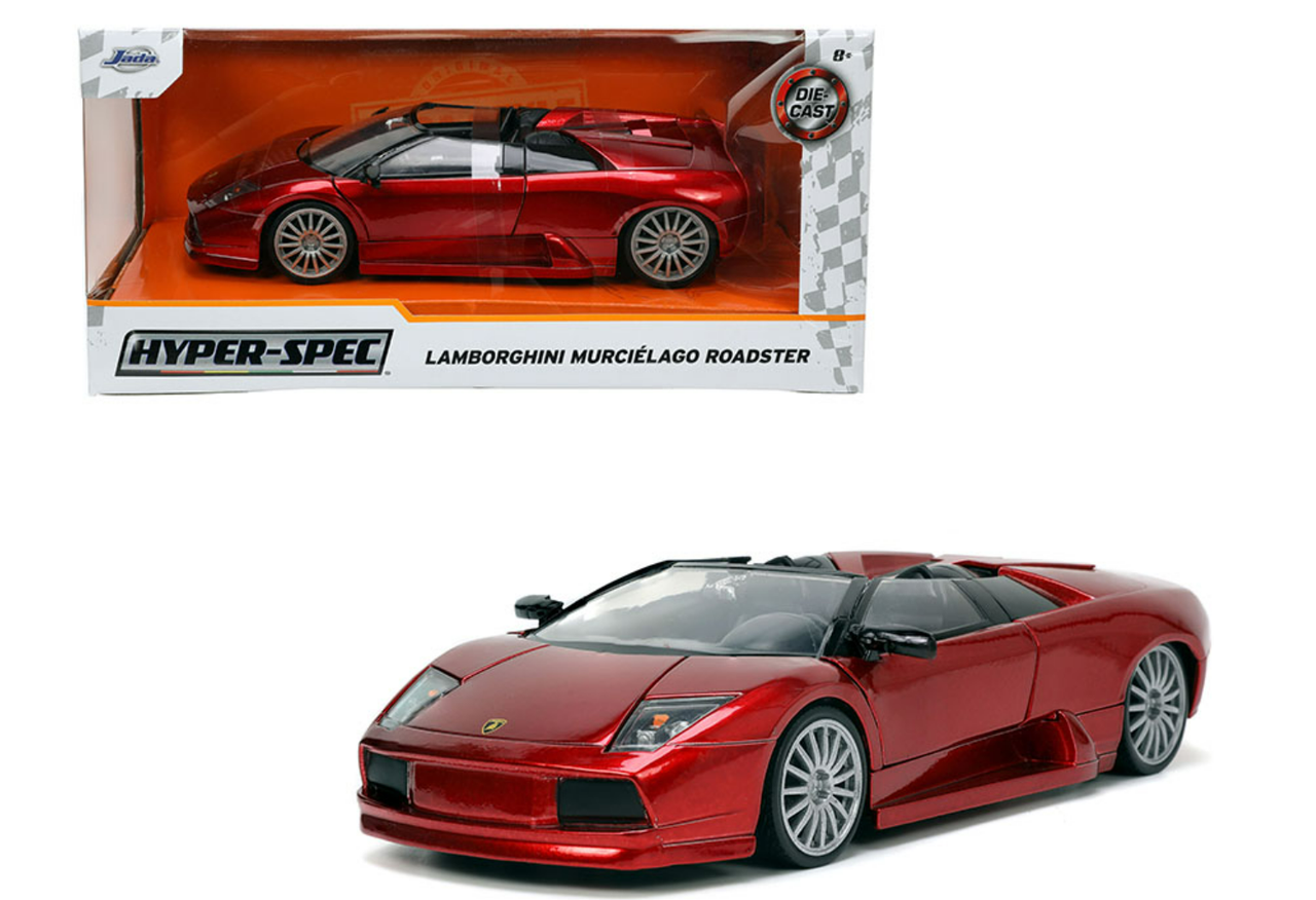 1/24 Jada Lamborghini Murcielago LP640 (Red) Diecast Car Model