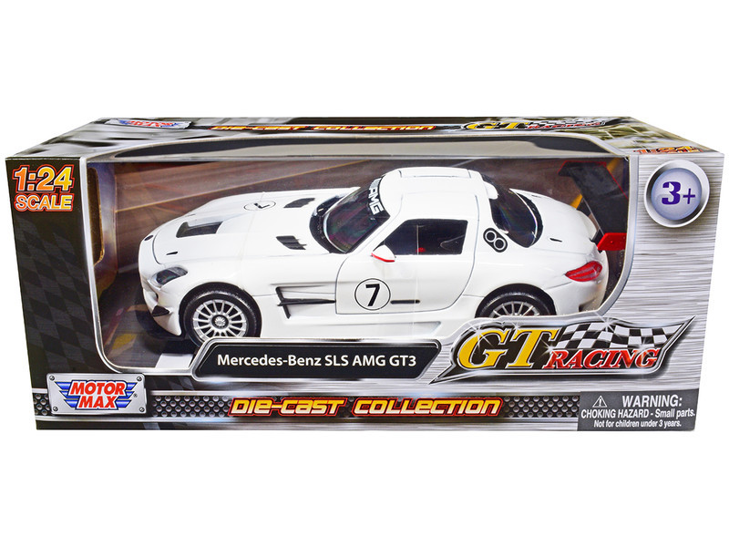 Mercedes-Benz SLS AMG GT3 #7 White 
