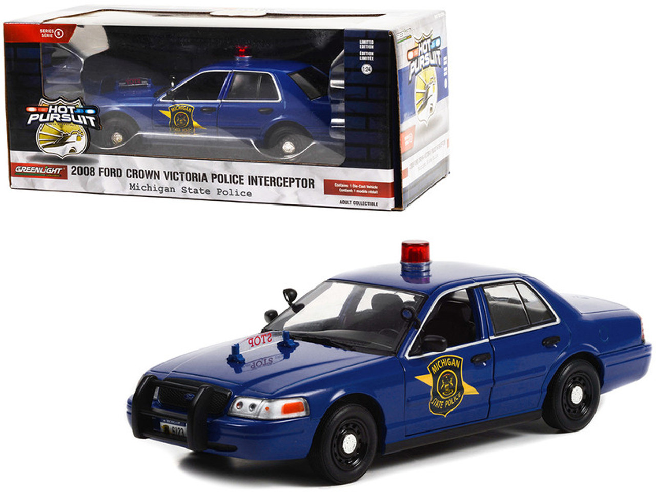 2008 Ford Crown Victoria Police Interceptor Dark Blue 