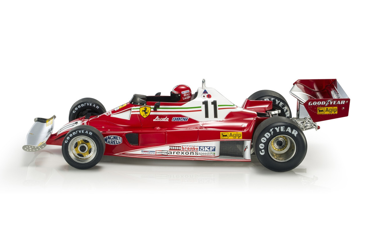 1/18 GP Replicas 1977 Niki Lauda Ferrari 312T2 #11 winner South Africa GP Formula 1 World Champion Car Model