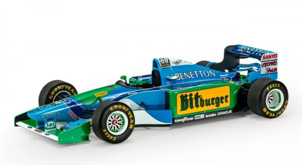 1/18 GP Replicas 1994 Jos Verstappen Benetton B194 #6 Formula 1 Car Model