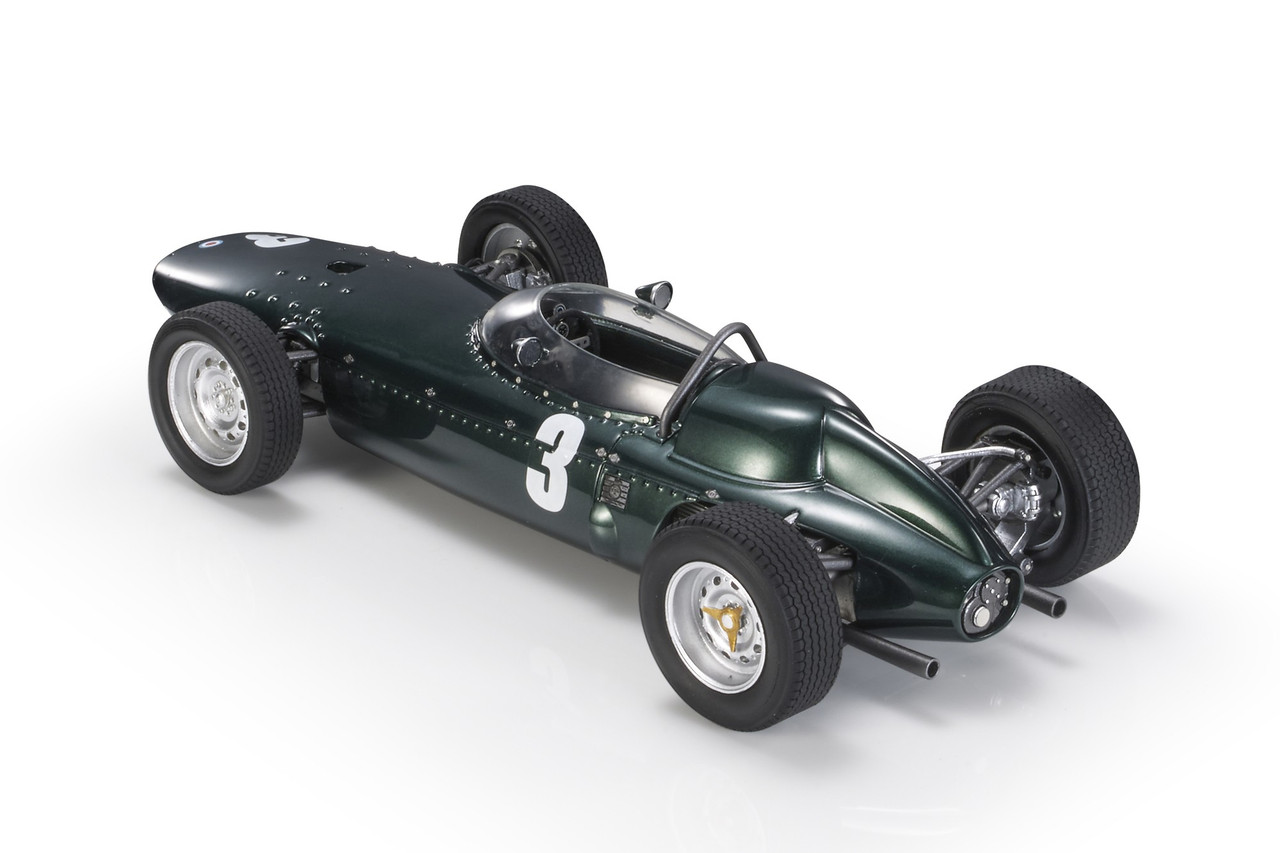 1/18 GP Replicas 1962 Graham Hill BRM P57 #3 Winner South Africa GP Formula 1 World Champion Car Model