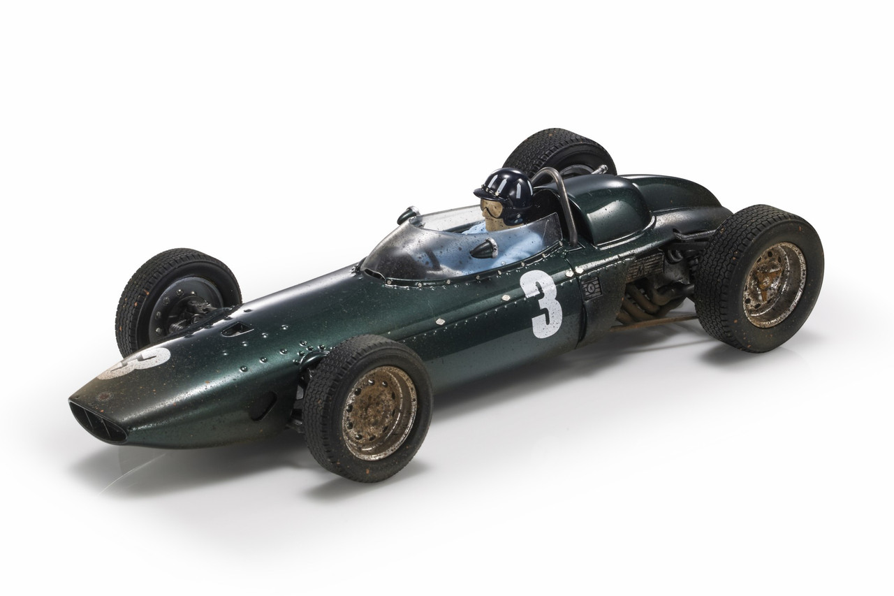 1/18 GP Replicas 1962 BRM P57 #3 Winner South Africa GP Formula 1 World Champion Car Model with Figure
