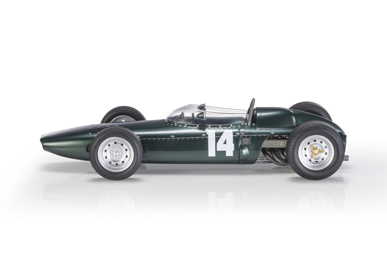 1/18 GP Replicas 1962 Graham Hill BRM P57 #14 Winner Italian GP Formula 1 World Champion Car Model