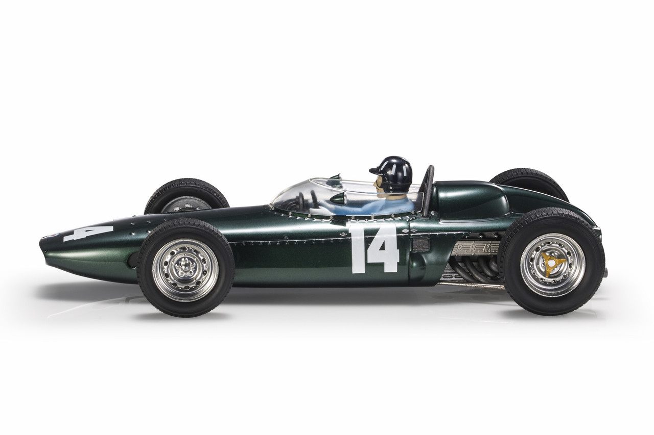 1/18 GP Replicas 1962 Graham Hill BRM P57 #14 Winner Italian GP Formula 1 World Champion Car Model with Figure