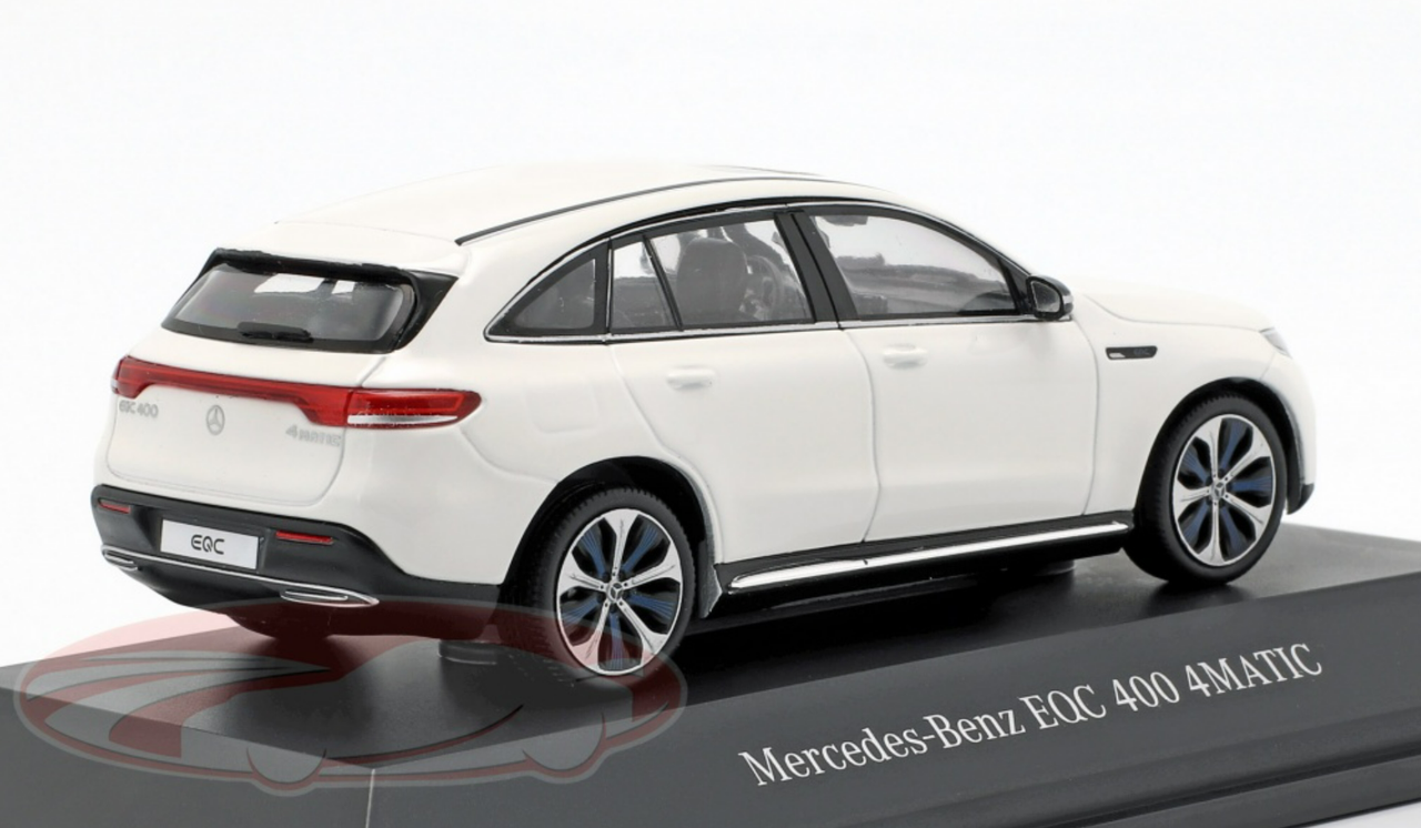 1/43 Dealer Edition 2019 Mercedes-Benz EQC 400 4MATIC (N293) (Polar White) Car Model