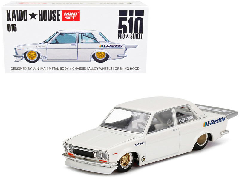 Datsun 510 Pro Street Pearl White 