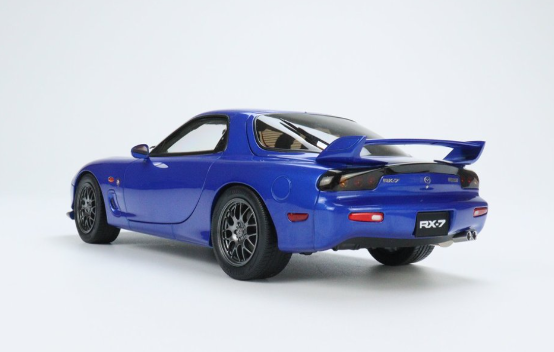 1/18 Polar Master Mazda RX-7 RX7 Spirit R (Blue) Diecast Car Model 1/18 Polar Master Mazda RX-7 RX7 Spirit R (Blue) Diecast Car Model