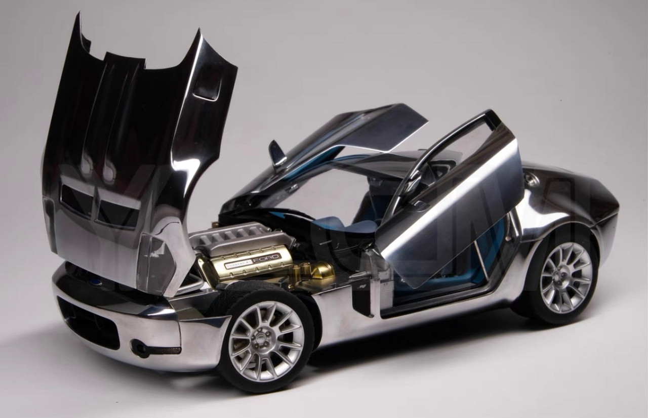 1/18 AUTOart Ford Shelby GR-1 GR1 Concept (Aluminium Chrome) Car 