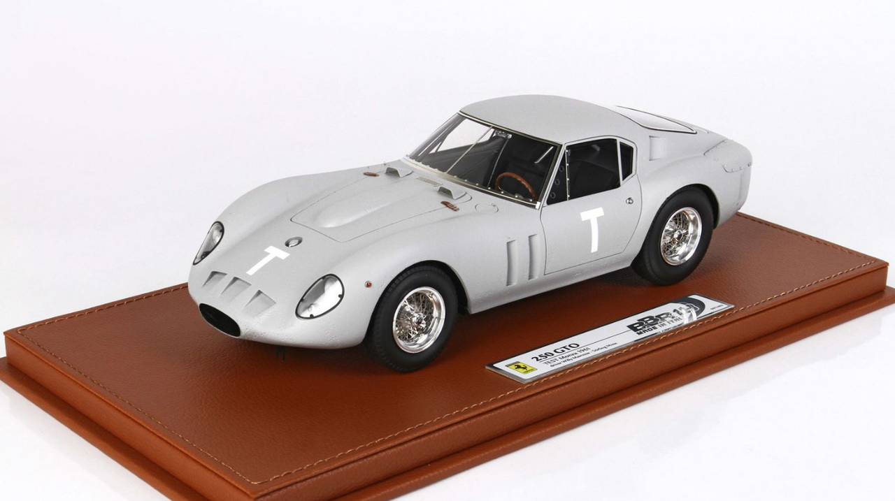 1/18 BBR 1961 Ferrari 250 GTO TEST Monza Driver Willy Mairesse - Stirling Moss Resin Car Model Limited