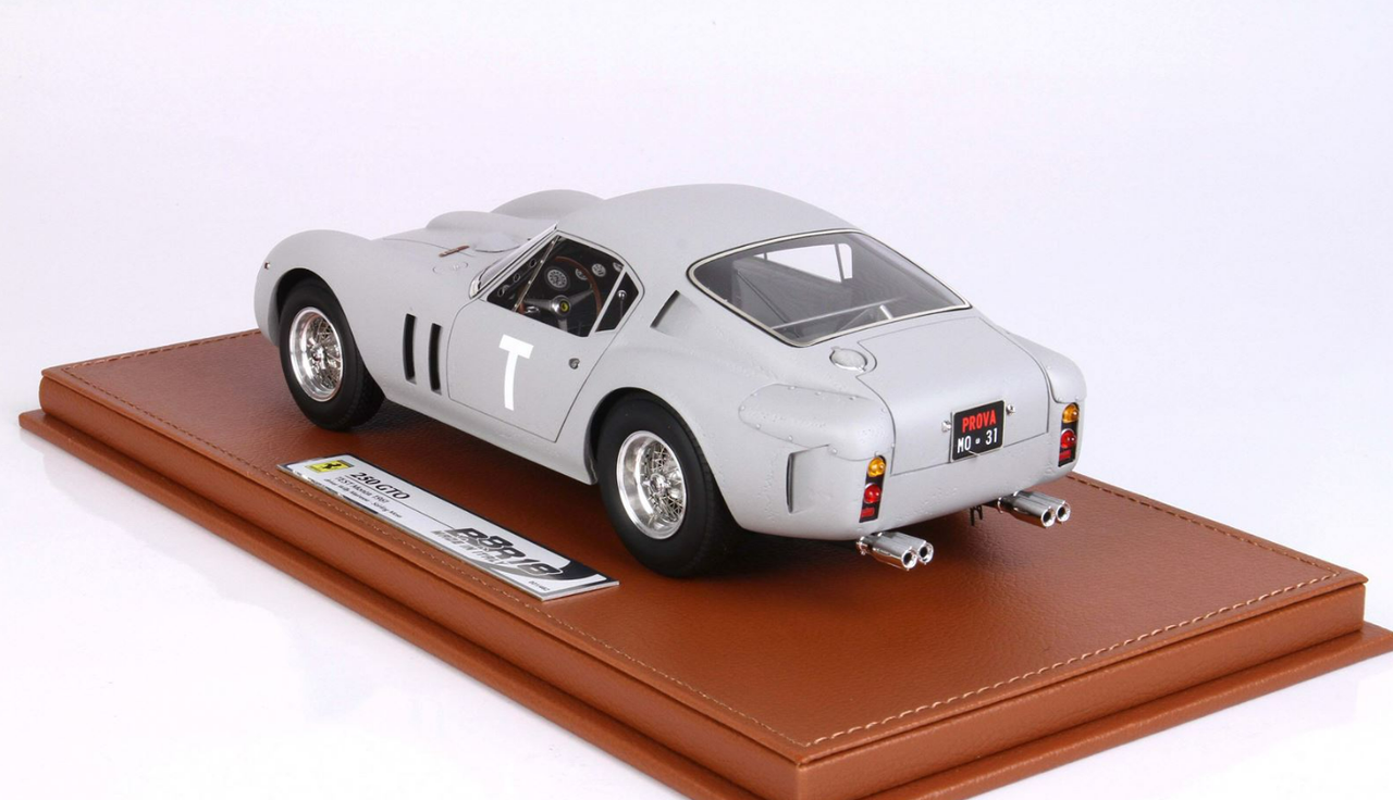 1/18 BBR 1961 Ferrari 250 GTO TEST Monza Driver Willy Mairesse - Stirling Moss Resin Car Model Limited