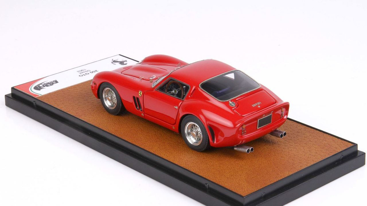 1/43 BBR 1962 Ferrari 250 GTO Street (Red) Resin Car Model