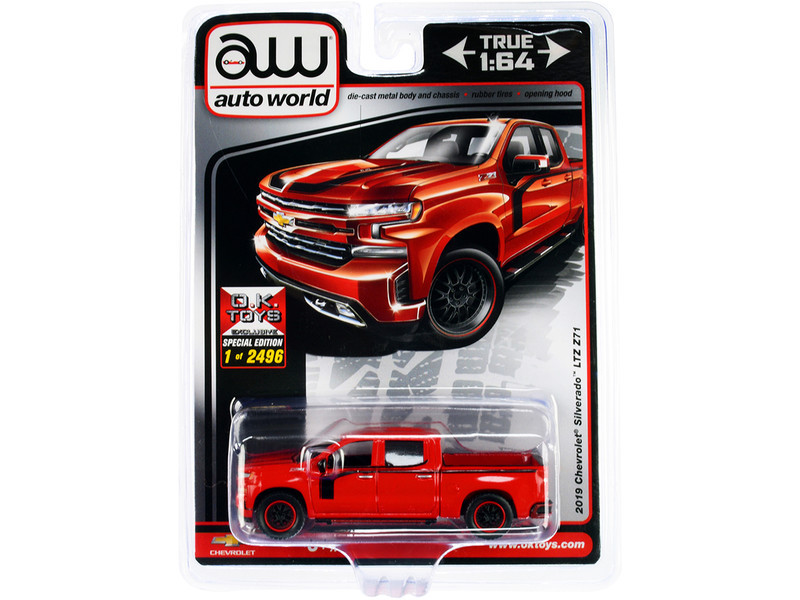 1/64 Auto World 2019 Chevrolet Silverado LTZ Z71 Pickup