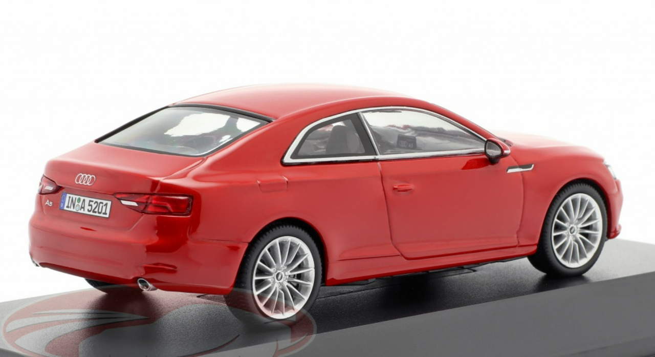 1/43 Dealer Edition Audi A5 Coupe (Tango Red) Car Model