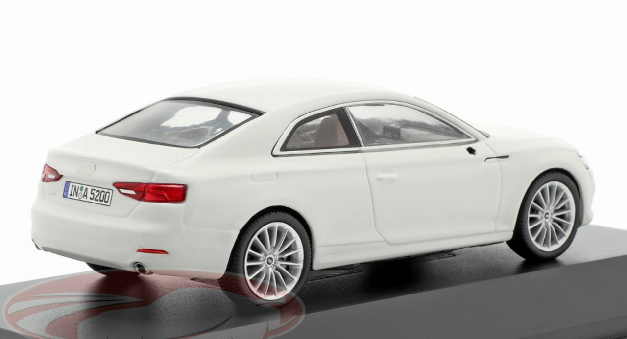 1/43 Dealer Edition Audi A5 Coupe (Glacier White) Car Model