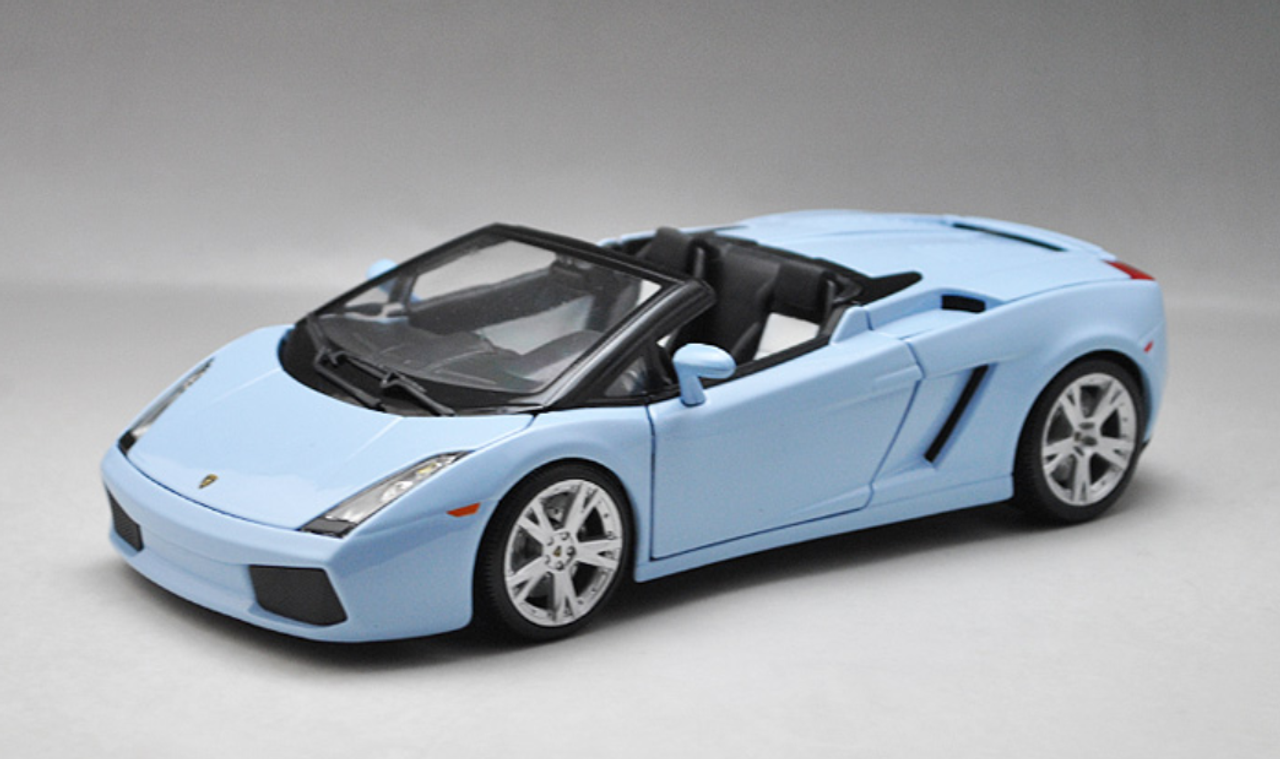 1/18 Maisto Lamborghini Gallardo Spyder (Blue) Diecast Car Model