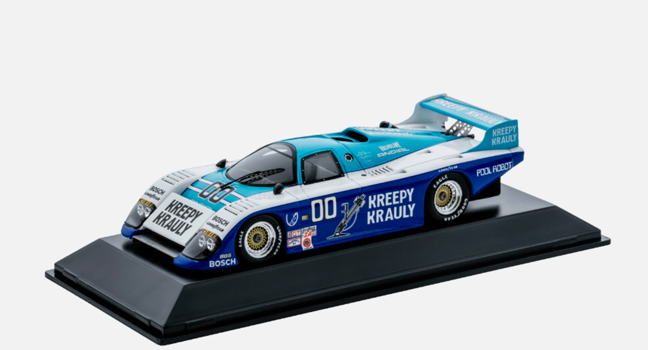 1/43 Dealer Edition 1984 March Porsche 83G #00 Winner 24h Daytona Kreepy Krauly Racing Sarel van der Merwe, Tony Martin, Graham Duxbury Car Model