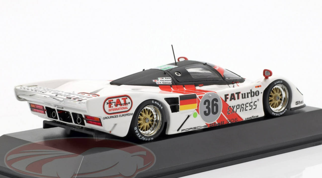 1/43 Dealer Edition 1994 Dauer Porsche 962 #36 Winner 24 LeMans Le Mans Porsche Team Yannick Dalmas, Hurley Haywood, Mauro Baldi Car Model