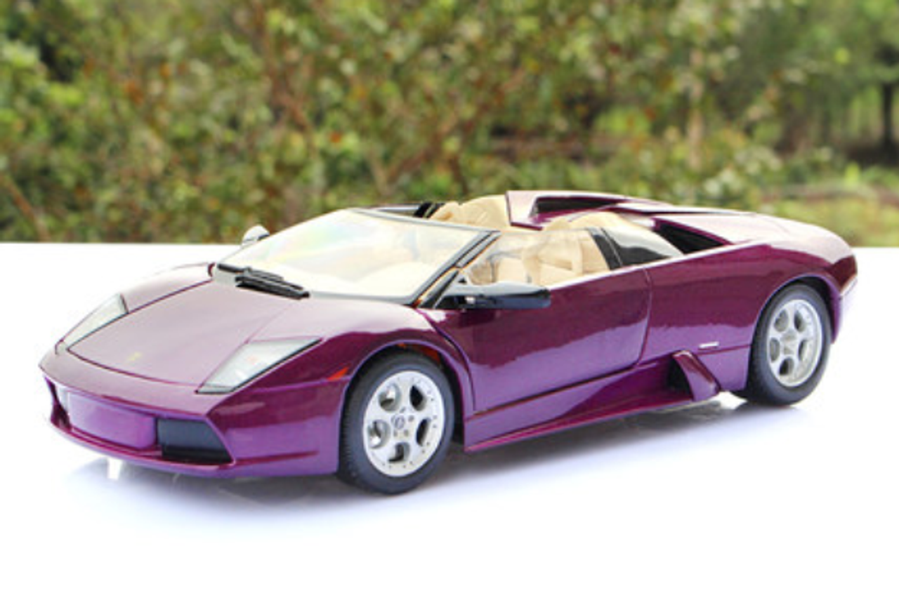 1/18 Maisto Lamborghini Murcielago Roadster LP640 (Purple) Diecast Car  Model 