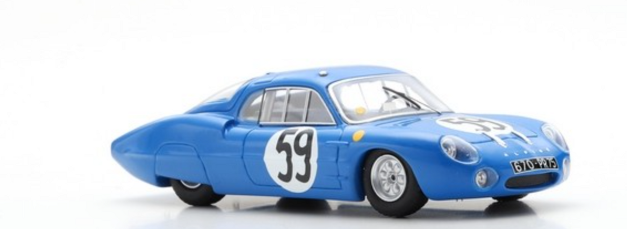 1/43 Alpine M63B No.59 20th 24H Le Mans 1964 R. Masson - T. Zeccoli