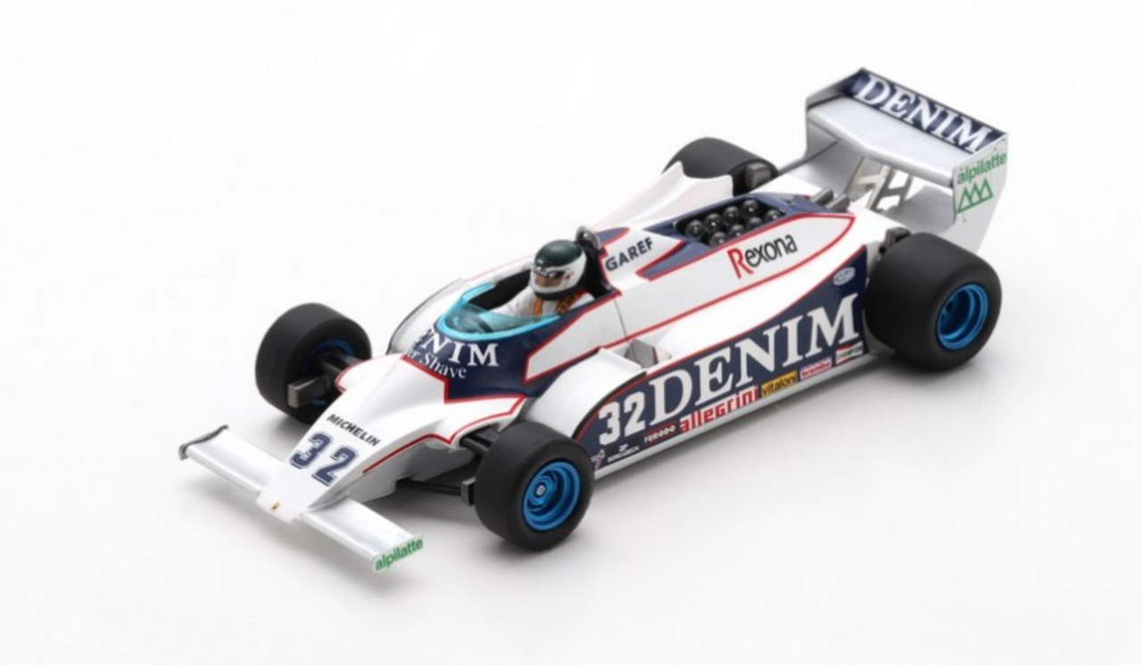 Spark Models OSELLA FA 1B N32 BELGIAN GP 1981 - BEPPE GABBIANI S7251