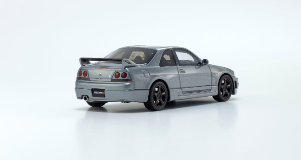  1/43 Kyosho Nissan Skyline GT-R R33 NISMO Grand Touring Car Grey Resin Car Model