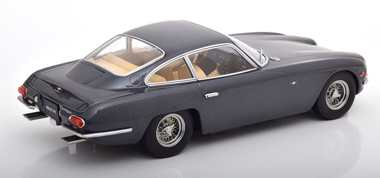 1/18 KK-Scale Lamborghini 400 GT 2+2 Baujahr Anthrazit Car Model