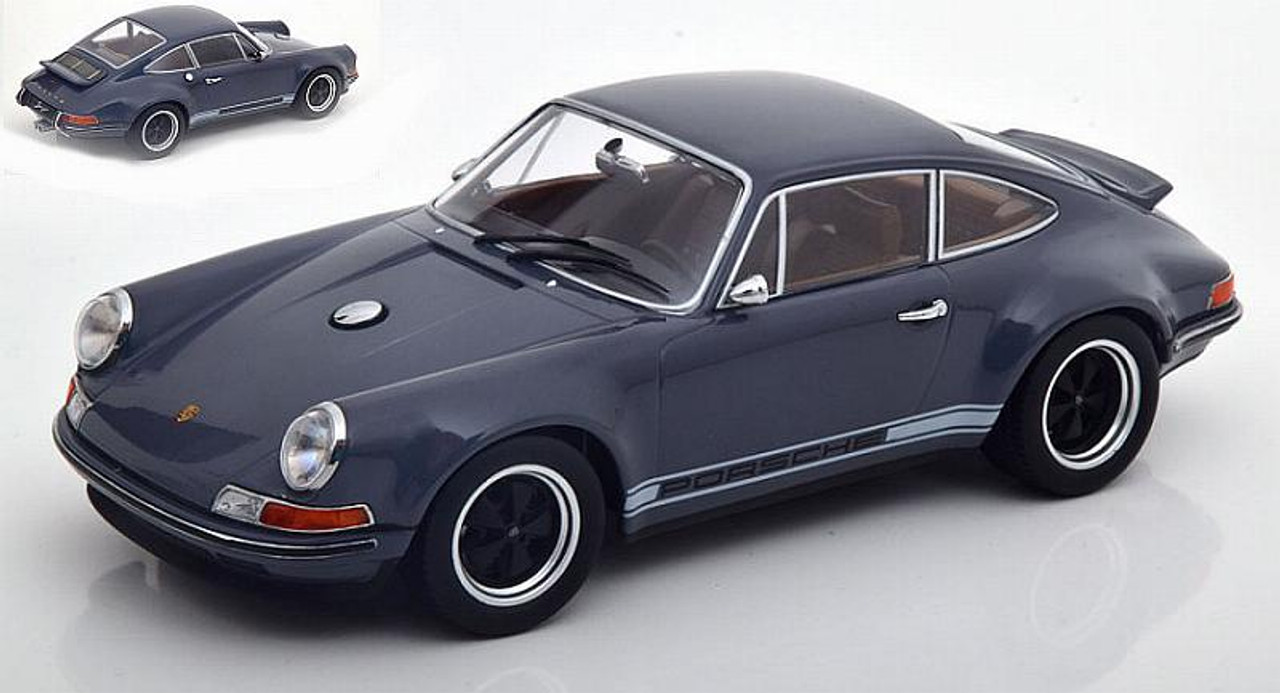 1/18 KK-Scale Singer Coupe Porsche 911 Modification (Grey) Car Model